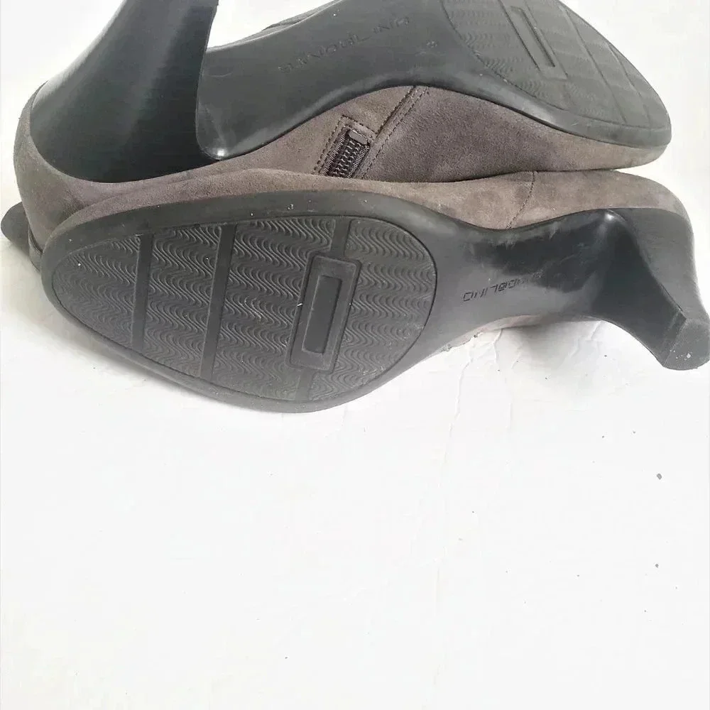Bandolino gray heeled